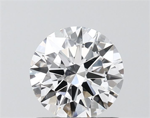 Picture of Lab Grown Diamond 1.00 Carats, Round with Excellent Cut, D Color, VVS1 Clarity and Certified by IGI
