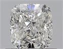 Natural Diamond 0.70 Carats, Cushion with  Cut, H Color, VVS1 Clarity and Certified by GIA