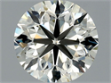 Natural Diamond 0.81 Carats, Round with Very Good Cut, K Color, VVS2 Clarity and Certified by GIA