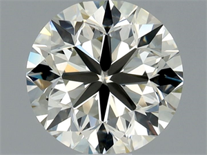 Picture of Natural Diamond 0.81 Carats, Round with Very Good Cut, K Color, VVS2 Clarity and Certified by GIA