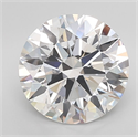 Lab Grown Diamond 9.00 Carats, Round with Ideal Cut, F Color, VVS2 Clarity and Certified by IGI