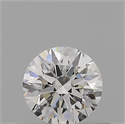 Diamante Natural 0.42 quilates, Redondo , Color G, claridad IF y certificado GIA