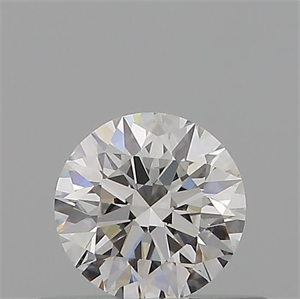 Foto Diamante Natural 0.42 quilates, Redondo , Color G, claridad IF y certificado GIA de