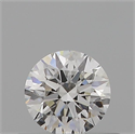Diamante Natural 0.42 quilates, Redondo , Color G, claridad IF y certificado GIA