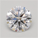 Lab Grown Diamond 1.15 Carats, Round with Ideal Cut, E Color, VVS2 Clarity and Certified by IGI