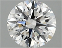 Del inventario de diamantes de laboratorio, 1.59 quilates, Redondo , Color F, claridad VS2 y certificado IGI