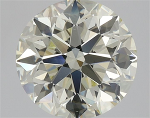 Foto Diamante Natural 1.70 quilates, Redondo , Color L, claridad VS1 y certificado HRD de
