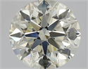 Diamante Natural 1.70 quilates, Redondo , Color L, claridad VS1 y certificado HRD