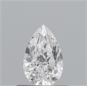 Diamante Natural 0.53 quilates, De pera , Color D, claridad VVS1 y certificado GIA