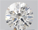 Diamante Natural 0.57 quilates, Redondo , Color H, claridad VS2 y certificado GIA