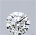 Diamante Natural 0.53 quilates, Redondo , Color K, claridad VVS2 y certificado GIA
