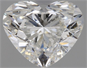 Natural Diamond 1.80 Carats, Heart with  Cut, G Color, VS2 Clarity and Certified by GIA
