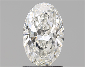 Picture of Natural Diamond 1.30 Carats, Oval with  Cut, H Color, VS2 Clarity and Certified by GIA