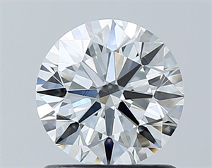 Foto Diamante Natural 1.00 quilates, Redondo , Color F, claridad VS1 y certificado GIA de