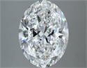 Diamante Natural 4.02 quilates, Ovalado , Color E, claridad SI2 y certificado GIA