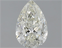 Natural Diamond 1.20 Carats, Pear with  Cut, J Color, IF Clarity and Certified by IGI