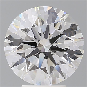 Picture of Lab Grown Diamond 4.55 Carats, Round with Ideal Cut, E Color, VVS2 Clarity and Certified by IGI