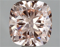 Picture of Lab Grown Diamond 2.04 Carats, Cushion with  Cut, Fancy Intense Pink Color, VS2 Clarity and Certified by IGI