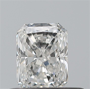 Foto Diamante Natural 0.36 quilates, Radiante , Color F, claridad VS1 y certificado GIA de