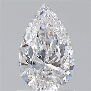 Foto Diamante Natural 0.70 quilates, De pera , Color D, claridad VVS1 y certificado GIA de