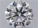 Natural Diamond 0.70 Carats, Round with Very Good Cut, D Color, IF Clarity and Certified by GIA