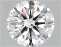 Del inventario de diamantes de laboratorio, 2.50 quilates, Redondo , Color F, claridad VVS2 y certificado IGI