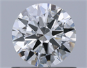 Diamante Natural 0.70 quilates, Redondo , Color I, claridad VVS1 y certificado GIA