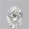 Natural Diamond 2.01 Carats, Oval with  Cut, G Color, VS2 Clarity and Certified by GIA