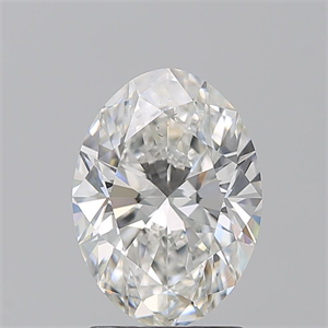 Picture of Natural Diamond 2.01 Carats, Oval with  Cut, G Color, VS2 Clarity and Certified by GIA