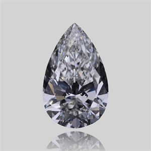 Picture of Natural Diamond 0.70 Carats, Pear with  Cut, G Color, IF Clarity and Certified by GIA