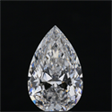 Natural Diamond 3.00 Carats, Pear with  Cut, E Color, VVS1 Clarity and Certified by GIA