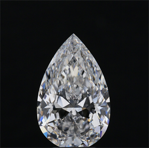 Foto Diamante Natural 3.00 quilates, De pera , Color E, claridad VVS1 y certificado GIA de