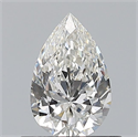 Diamante Natural 0.55 quilates, De pera , Color H, claridad VS1 y certificado GIA