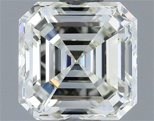 Foto Diamante Natural 1.01 quilates, Asscher , Color J, claridad VVS1 y certificado IGI de