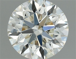 Picture of Natural Diamond 0.70 Carats, Round with Excellent Cut, K Color, VVS2 Clarity and Certified by IGI