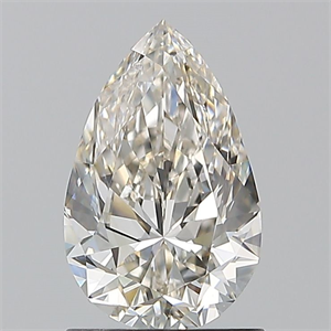 Picture of Natural Diamond 1.20 Carats, Pear with  Cut, J Color, VS1 Clarity and Certified by GIA