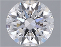 Lab Grown Diamond 1.29 Carats, Round with Ideal Cut, F Color, VVS2 Clarity and Certified by IGI