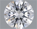 Natural Diamond 0.51 Carats, Round with Excellent Cut, E Color, SI1 Clarity and Certified by GIA