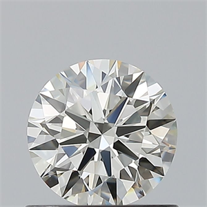Picture of Natural Diamond 0.70 Carats, Round with Excellent Cut, I Color, IF Clarity and Certified by IGI