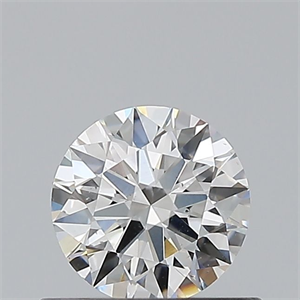 Foto Diamante Natural 0.52 quilates, Redondo , Color F, claridad SI1 y certificado GIA de