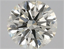 Diamante Natural 0.70 quilates, Redondo , Color L, claridad VS1 y certificado GIA