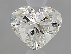 Foto Diamante Natural 0.65 quilates, Corazón , Color K, claridad VS1 y certificado GIA de