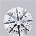 Lab Grown Diamond 5.04 Carats, Round with Ideal Cut, D Color, VVS2 Clarity and Certified by IGI