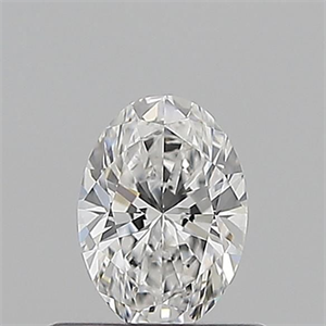 Picture of Natural Diamond 0.50 Carats, Oval with  Cut, D Color, VS2 Clarity and Certified by GIA