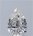 Diamante Natural 0.50 quilates, De pera , Color I, claridad VS2 y certificado GIA