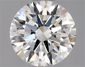 Picture of Natural Diamond 0.70 Carats, Round with Excellent Cut, G Color, SI2 Clarity and Certified by GIA
