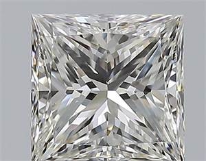 Picture of Natural Diamond 1.20 Carats, Princess with  Cut, H Color, VS2 Clarity and Certified by GIA