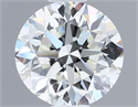 Diamante Natural 0.63 quilates, Redondo , Color I, claridad VVS1 y certificado IGI