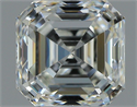 Natural Diamond 1.30 Carats, Asscher with  Cut, I Color, VVS1 Clarity and Certified by GIA