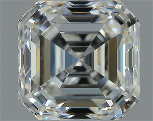 Picture of Natural Diamond 1.30 Carats, Asscher with  Cut, I Color, VVS1 Clarity and Certified by GIA